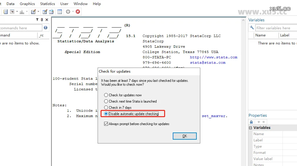 Stata 15版破解版安装教程及最低配置需求(附安装包)