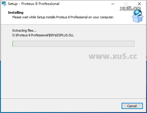 Proteus 8.17 安装进度