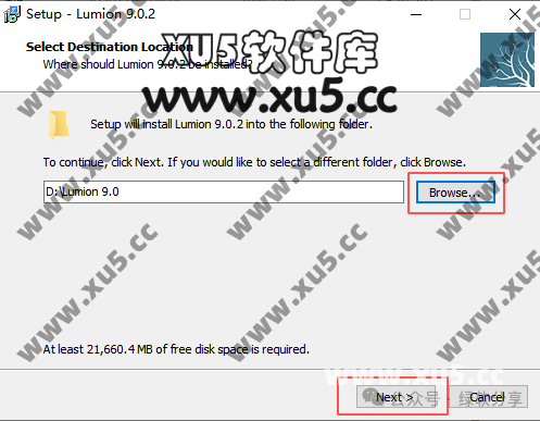 Lumion V9.0.2 安装向导截图