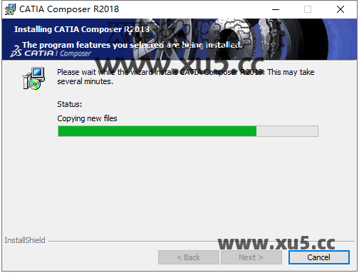 DS CATIA Composer R2018 安装选项截图
