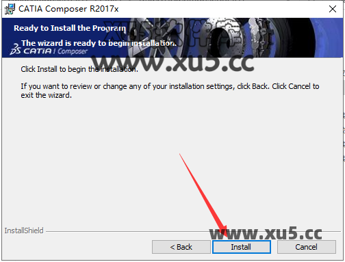 DS CATIA Composer R2017 安装协议截图