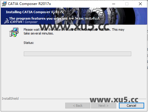 DS CATIA Composer R2017 安装路径截图