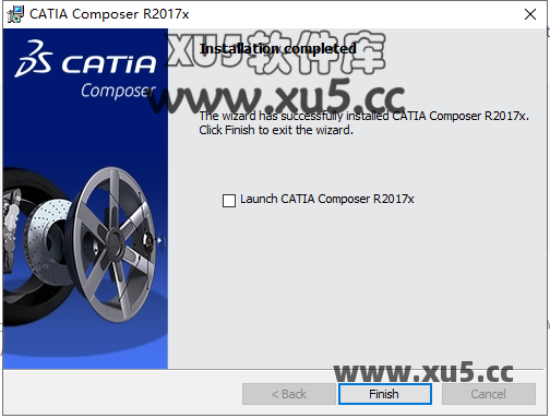 DS CATIA Composer R2017 主界面截图
