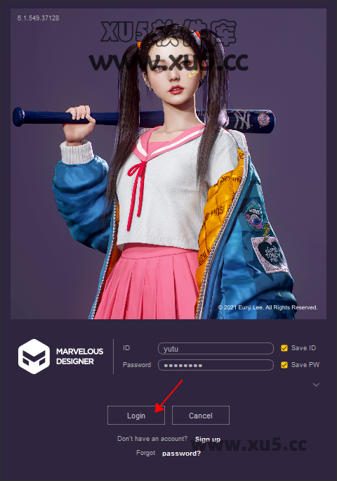 Marvelous Designer 11 菜单栏截图