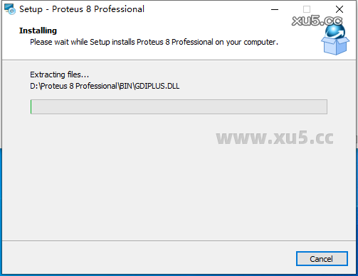 Proteus 8.17 选择安装路径界面