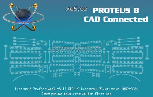 Proteus 8.17 启动界面截图