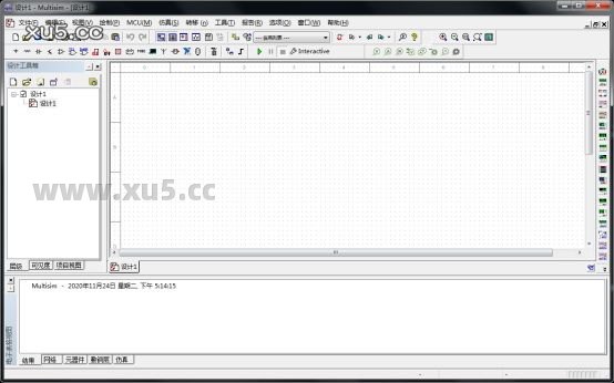 Multisim 14.2 仿真结果展示图