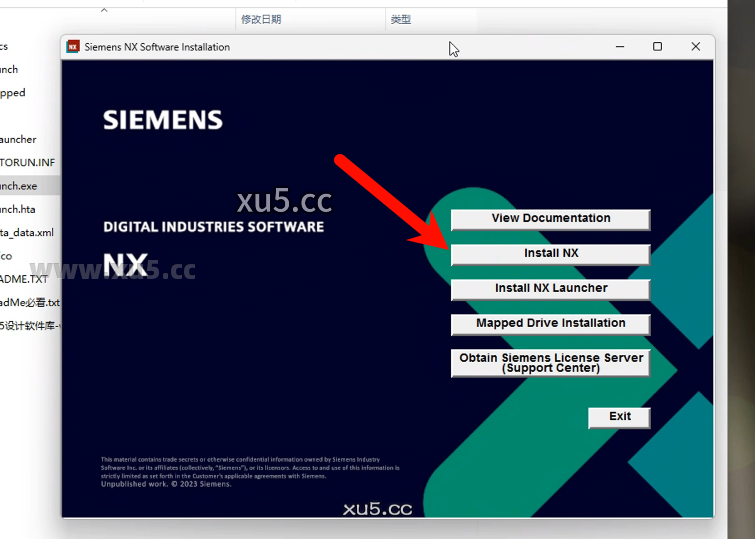 UG NX2306安装教程第六步界面截图