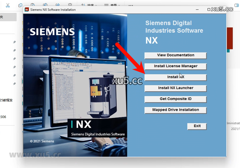 UG NX 2023安装语言选择界面截图