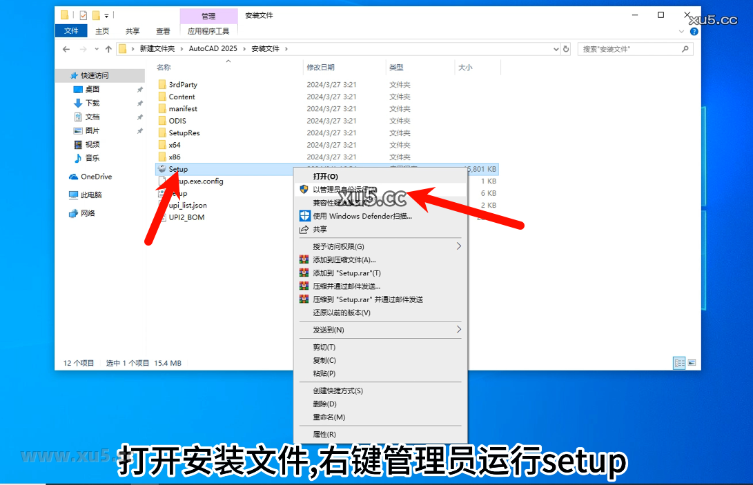AutoCAD 2025.3 下载选项截图