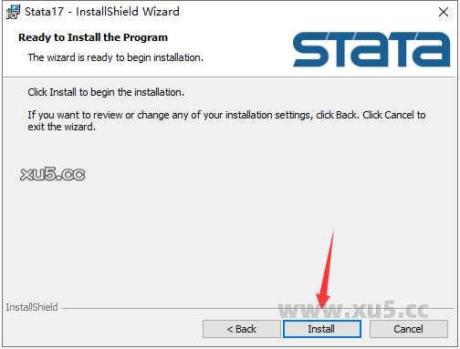 Stata 17安装教程第五步：配置安装选项界面