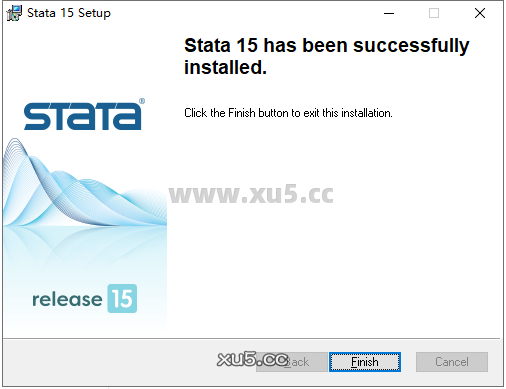 Stata 15安装教程：安装完成界面截图