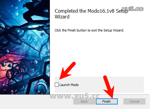Modo 16.1v8 下载选项界面图