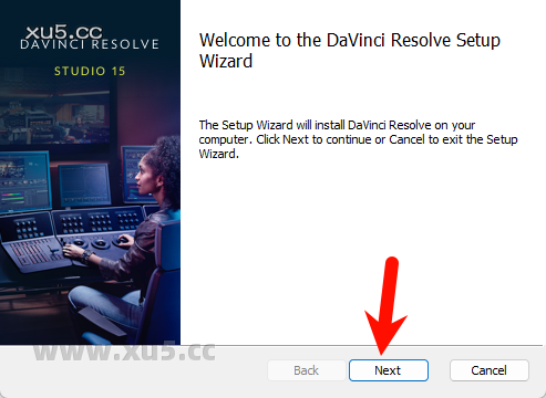 DaVinci Resolve 15.2.2 安装完成截图