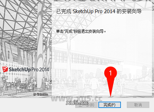 SketchUp Pro 2014 安装向导步骤1