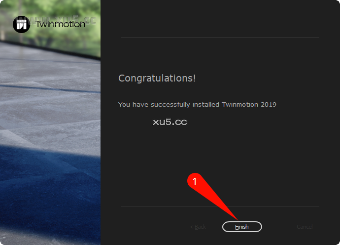 Twinmotion v2019 安装步骤说明图
