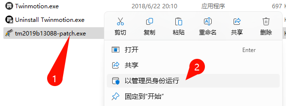 Twinmotion v2019 安装完成提示截图