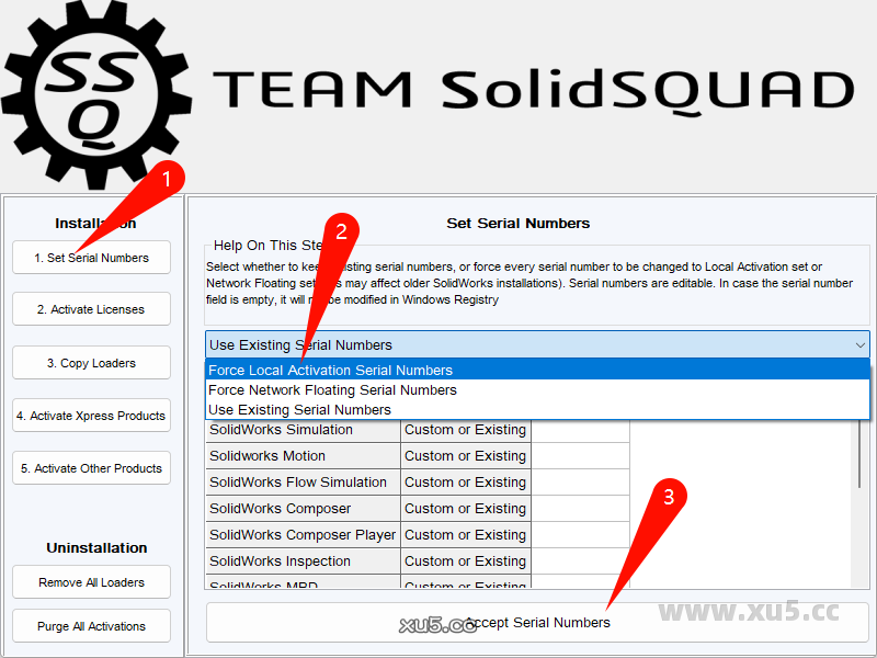 DS.SolidWorks 2017 SP4.1 安装选项截图