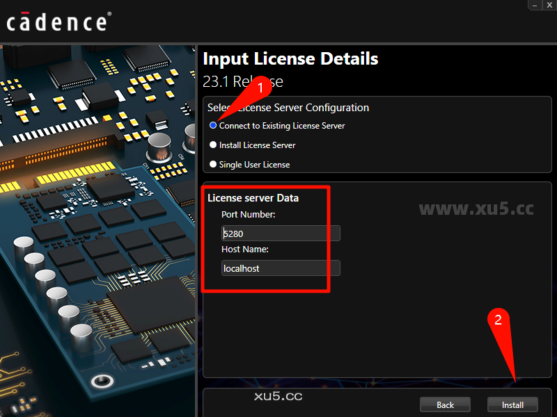Cadence 23.1 安装进度截图