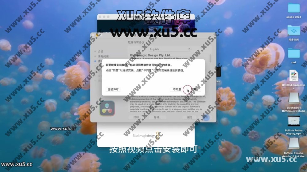 达芬奇18.6 for MAC 图文安装教程