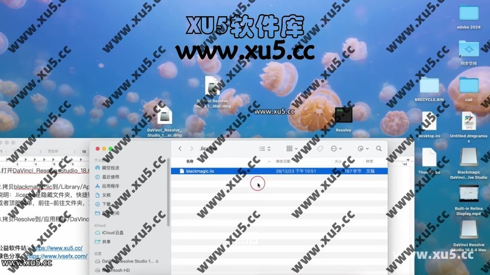 达芬奇18.6 for MAC 图文安装教程