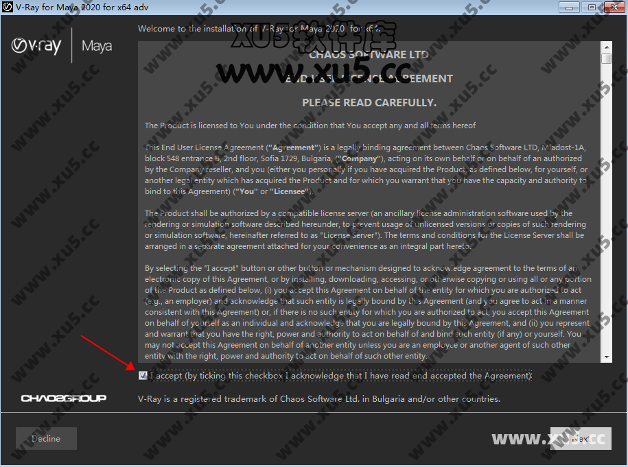 V-Ray V4.1 For Maya 安装教程