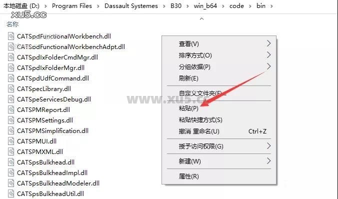 Catia 2020 图文安装教程 粘贴文件