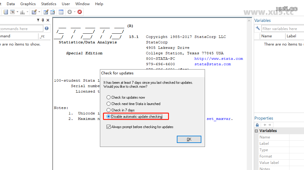 Stata 15版破解版安装教程及最低配置需求(附安装包)